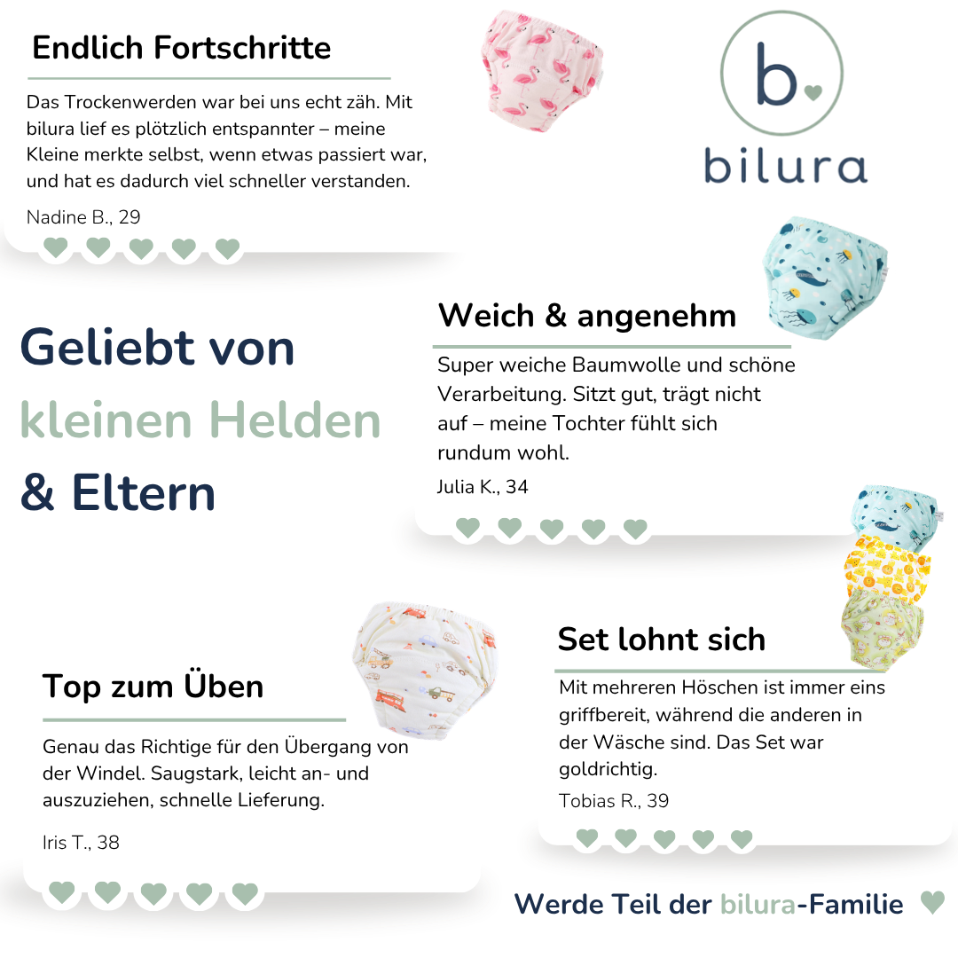 bilura Töpfchen-Trainingshose